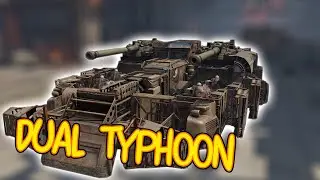 DUAL TYPHOON ON SPIDER AND HOVER - Crossout gameplay