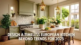 Design a Timeless European Kitchen  Beyond Trends for 2025