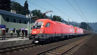 Train Sim World 5 &Ouml;BB 1116 Siemens ES64U2 Euro Sprinter Taurus AFB SIFA PZB Semmeringbahn PS5