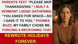 Family Revenge Stories|  Disowned By Text, I Hosted Thanksgiving&mdash;They Begged For Seats At My Table