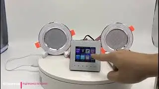 Колонки потолочные встраиваемые: комплект