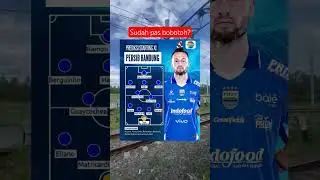 starting persib vs persija #persib #persija #beritaterkini #football