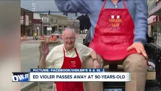 Ed Vidler of Vidler's 5 & 10 passes away at the age of 90