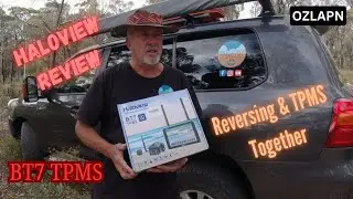 Review of Haloview BT7 Tyre Pressure Management System with Wireless Reversing Camera | Installation