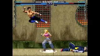 MUGEN Request: Blue Mary & Johnny Cage MK2 Vs Jin Kazama & Bugs Bunny