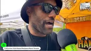 LIVE from the Global Marijuana March in Toronto Pt2