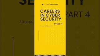 Careers in cybersecurity: Part 4 #cybersecurity #career #ciso #devsecops #awareness #shorts