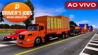 🔥AO VIVO🔥 LIVE DA MADRUGADA - DRIVERS JOBS ONLINE SIMULATOR JOGANDO COM INSCRITOS