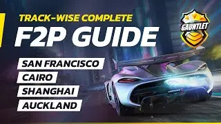 Asphalt Legends Unite GAUNTLET (Эпизод 2) &mdash; Полное руководство F2P &mdash; Круги с сенсорным и ручным у...