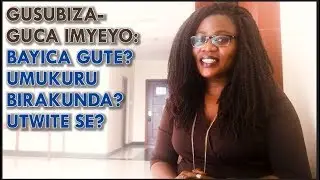 GUCA IMYEYO: Sobanukirwa uko bayica, igihe batangirira, niba umuntu mukuru cg utwite bikunda.
