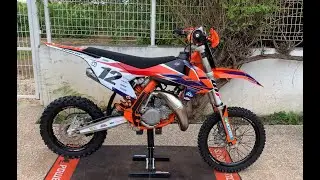 KTM 85 - COLD START AND REVIEW #KTM #MX #MOTOCROSS