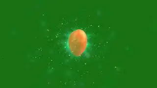 💖 CORAZON con destellos luminosos pantalla verde 💖 [ efecto chroma key romantico amor ] 💖