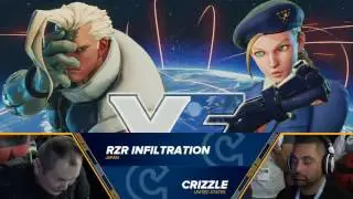 ♛ SF5: EVO 2016 Street Fighter 5 RZR INFILTRATION Compilation of all Matches 720ᴴᴰ 60ᶠᵖˢ