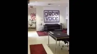 Tony Sweet gives a tour of Global Voice Broadcasting