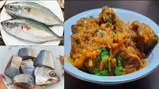 Mackerel fish curry Bengali ||আইলা মাছ ভুনা||fish recipe in bengali
