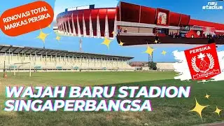 Berubah Drastis! Stadion Singaperbangsa Akhirnya Direnovasi ‼️‼️