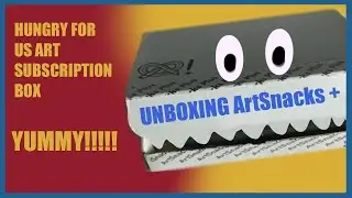 ArtSnacks JULY 2020 unboxing! **First impressions**