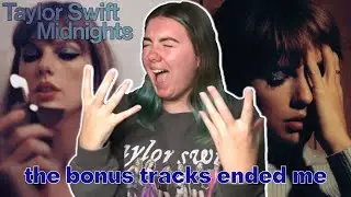 *MIDNIGHTS 3AM EDITION* by Taylor Swift Bonus Tracks REACTION!