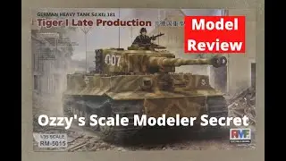 Rye Field Model TIGER I LATE PRODUCTION 1/35 (Wittmann's Tiger 007) Review