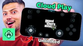 Finally New Cloud Gaming App 2024 - Free Cloud Gaming App Play GTA 5 Games Instantly On Mobile
