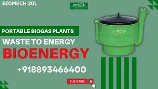 Biogas @ Piravom | Portable Biogas Plant | Biogas in Piravom | Biogas in Cochin | Waste Management