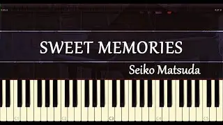 SWEET MEMORIES - ピアノ - 松田聖子