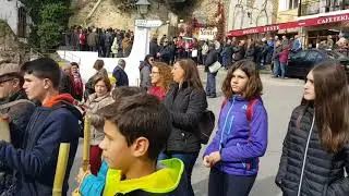 YESTE (Albacete). Entrada cuadrillas al Recinto Ferial XX Feria Tradiciones Populares de Yeste.