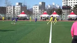2026년 금강송이 춘계 중등부 대회 U-15 광진FC vs 경기TGFC 전반전 경기