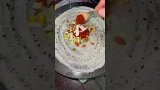 vegetable cheese dosa😱🤤| #viral #trending #youtubeshorts #recipe #shorts