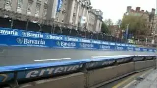 Giedo van der Garde, drives Caterham F1 through Dublin HD