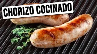👩‍🍳Receta Chorizo Cocinado | Receta Fácil de Chorizo en Microondas 2024