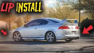 Installing Lip Kit on Acura RSX Type S | Honda Build Cinematic