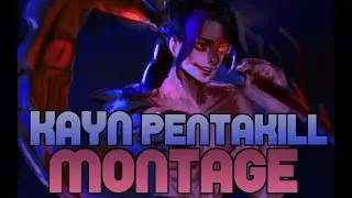 KAYN S8 PENTAKILL MONTAGE - KAYN S8 PENTAKILL MONTAGE 2017 - HIGH ELO MATCHES - LOL