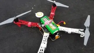 Teste de vôo do F450 + Naza V2 + Rádio DJI do Marcelo, de Belo Horizonte - MG