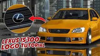 Lexus IS300 Logo Design Tutorial Car Parking Multiplayer 