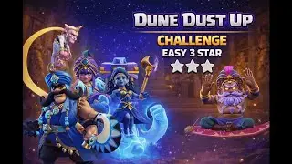 Dune Dustup Challenge easily earn 3 star 🔥🔥 #clashofclans #coc 