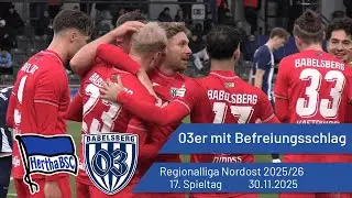 Nulldreier mit Befreiungsschlag | Hertha BSC II vs. Babelsberg 03 | #nulldreitv | 2025/26