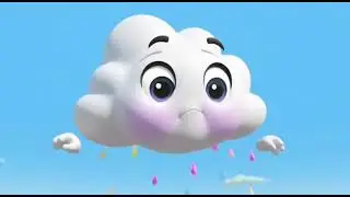 🐼 Cutest Baby cloud  is crying 🏙️ | Ultra-Realistic 3D Viral Short
