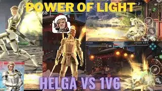 Helga Player Review ||Power Of Light | Smite | With Rare Weapon | Lustre | Shadow Fight Arena