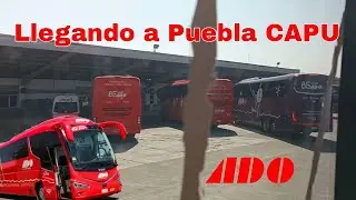 Llegando a Puebla CAPU en Irizar i8 de ADO