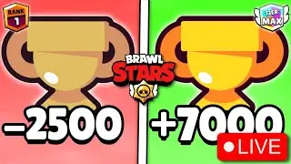 Pushing Trophies with viewers in Brawl Stars Live Stream also talking with chat!