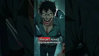 Аниме Ужастик на 30 секунд, после которого смешно и страшно 😂☠️ #анекдот #аниме #shorts
