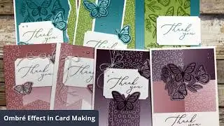 Easy Ombr&eacute; Effect for Card Makers
