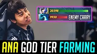 Ana GOD TIER FARMING - 2x Networth Enemy's Carry DOTA 2