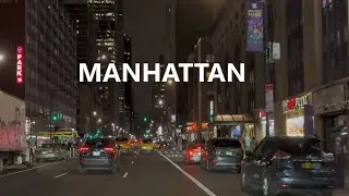 Beautiful at night Manhattan, NEW YORK