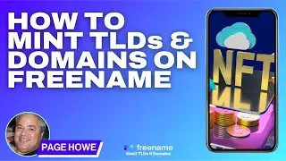 Mint Web3 NFT Domains & TLDs with Page Howe