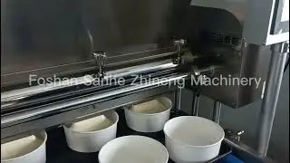 Cake Depositor Machine with transfer pump and trolley