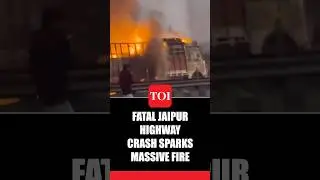 Deadly Jaipur Tanker Crash Caught On Cam: Gas Leak, Explosion, Then&nbsp;Huge&nbsp;Fireball