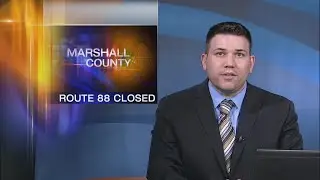 Route 88 closed after sandbox truck accident