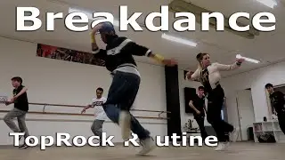 TopRock routine ending with Uprock - March 19, MDS & Entertainment - Mavement Dance School